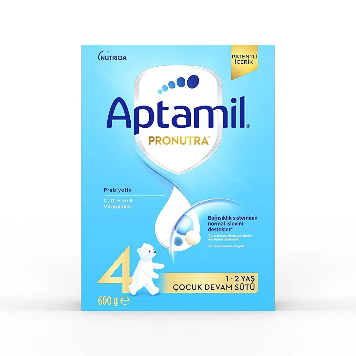 Aptamil 4 Pronutra Çocuk Devam Sütü 600 gr.