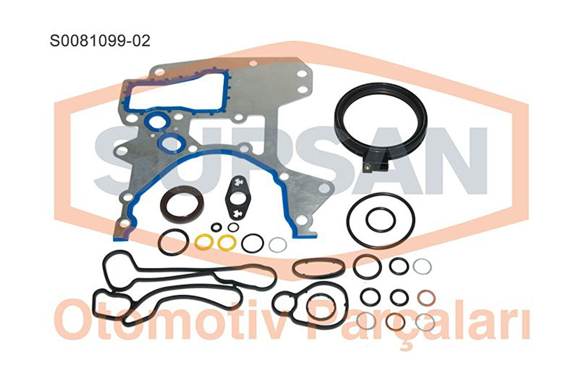 Opel Alt Takım Contası Astra 1.6 16v Twinport / İnsignia 1.6 Lpg (eng. Z16xep - Supsan S0081099-02