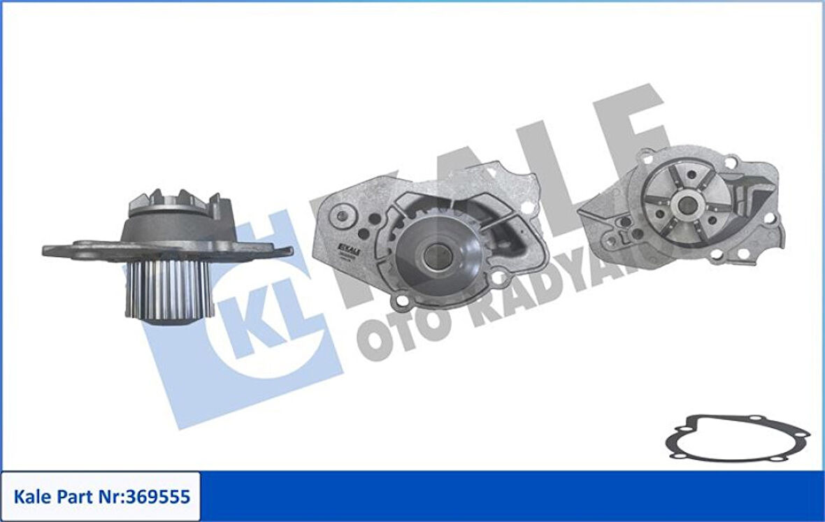 Psa Devirdaım Su Pompası P205 P405 1.6 1.9 Bx Zx 1.6 1.9 86>92 - Kale 369555