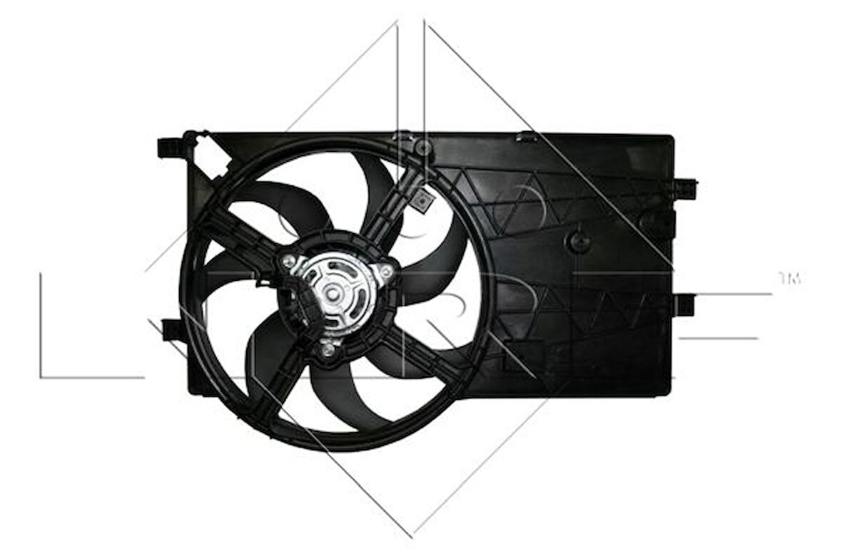 Fiat Fan Motoru (davlumbazlı) Fiorıno Nemo Bipper 1.3 Mjet 1.4 Hdi 07>11 - Nrf 47352