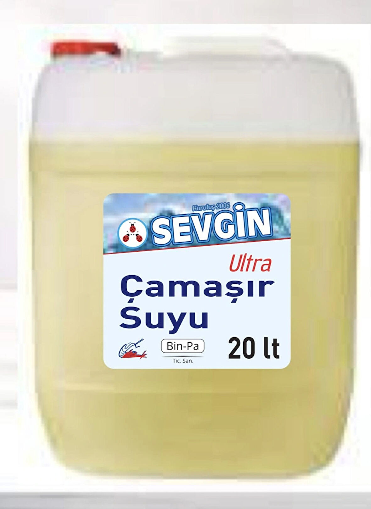 Ultra Çamaşır Suyu Sevgin 20 KG