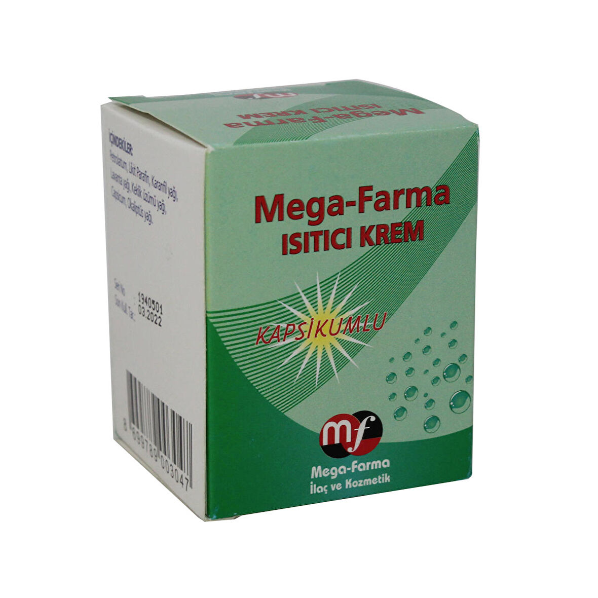Mega Farma Isıtıcı Krem 37 Gr