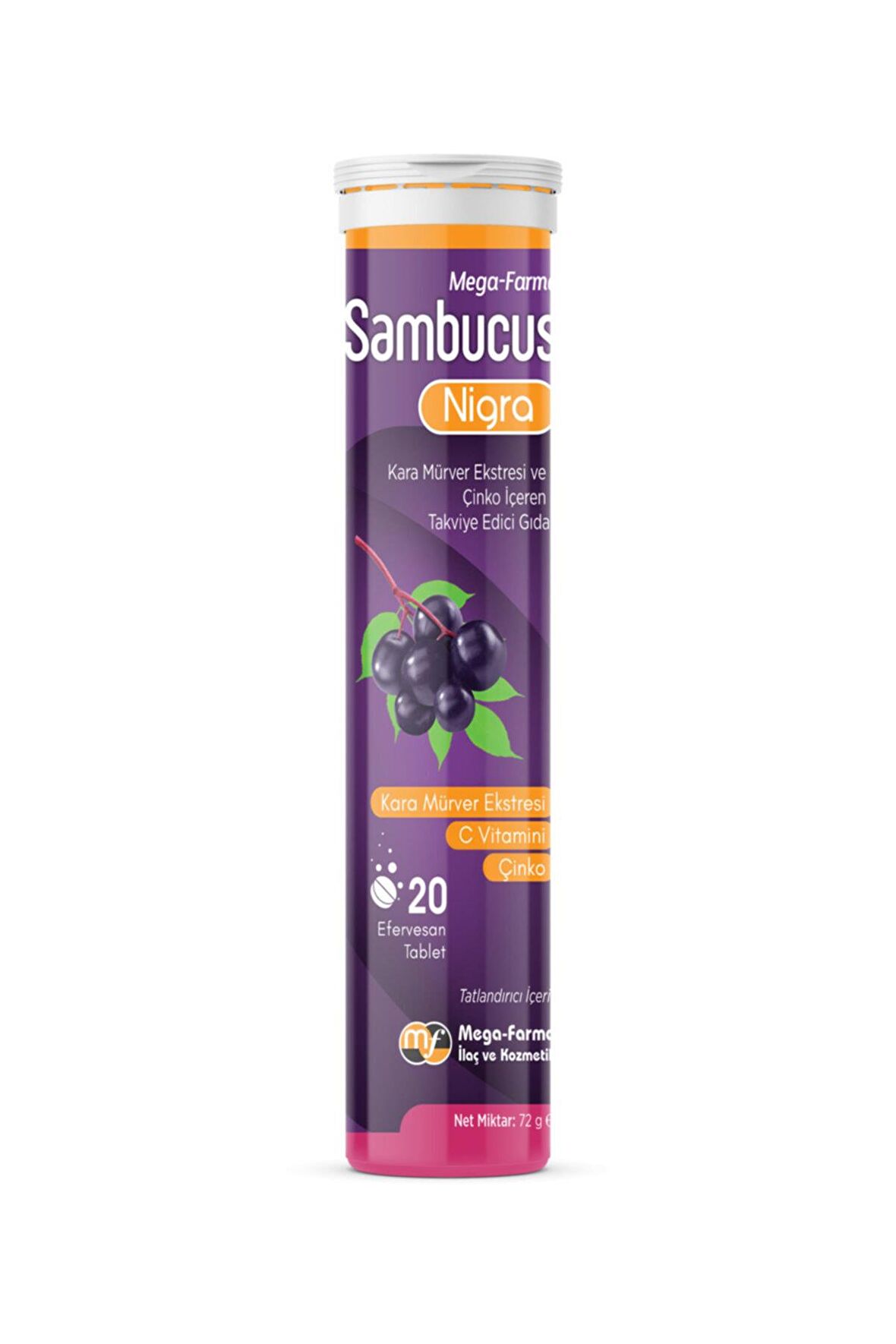 Mega-Farma Sambucus Nigra 20 Tablet