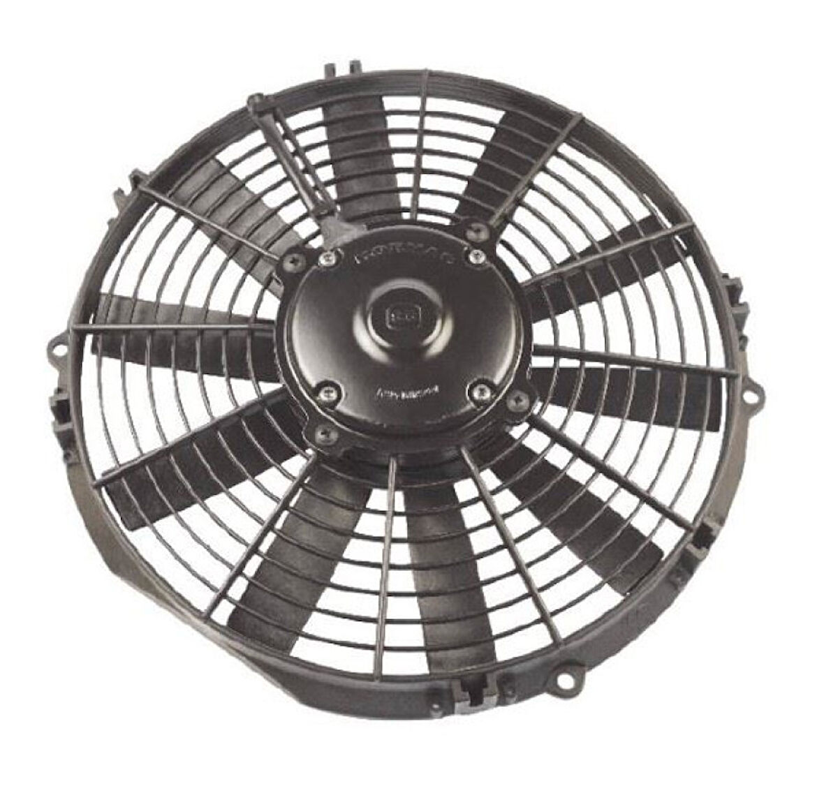 Unıversal Truck Aksıyel Fan Motoru 12v 11 Komple Yassı İnce Emici Aksıyel Fan 10 Kanat 280mm 1600 M3 / H 74316001 - Kormas 5 702 111 120 002
