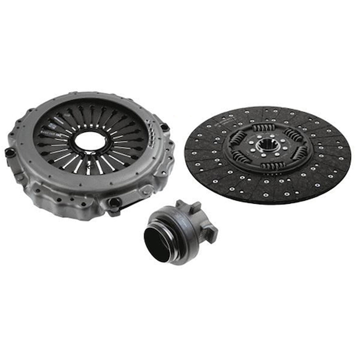 Daf Truck Debriyaj Seti (otomatık) (baskı+dısk+rulman) Daf Xf95 02>06  430 MM - 10 Dis - Sachs 3400 700 489