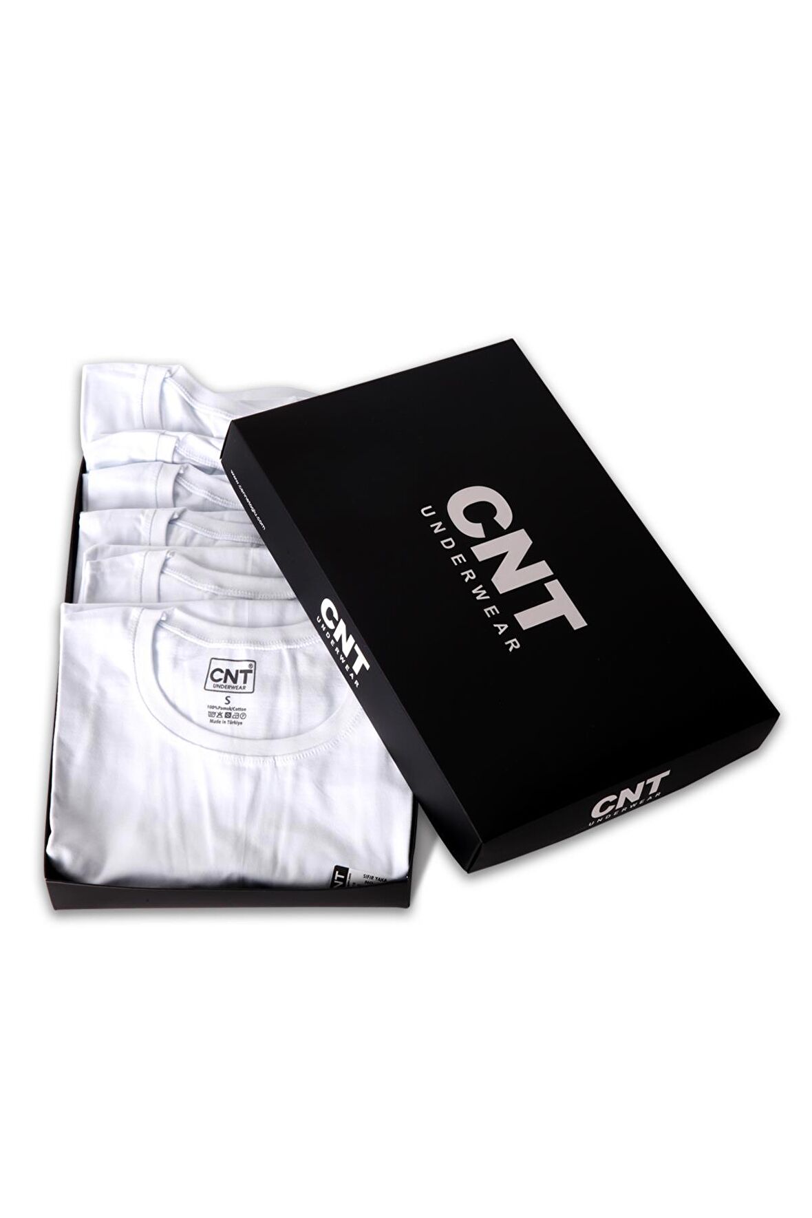 Erkek Fanila T-shirt Pamuklu 6'lı Premium Paket 