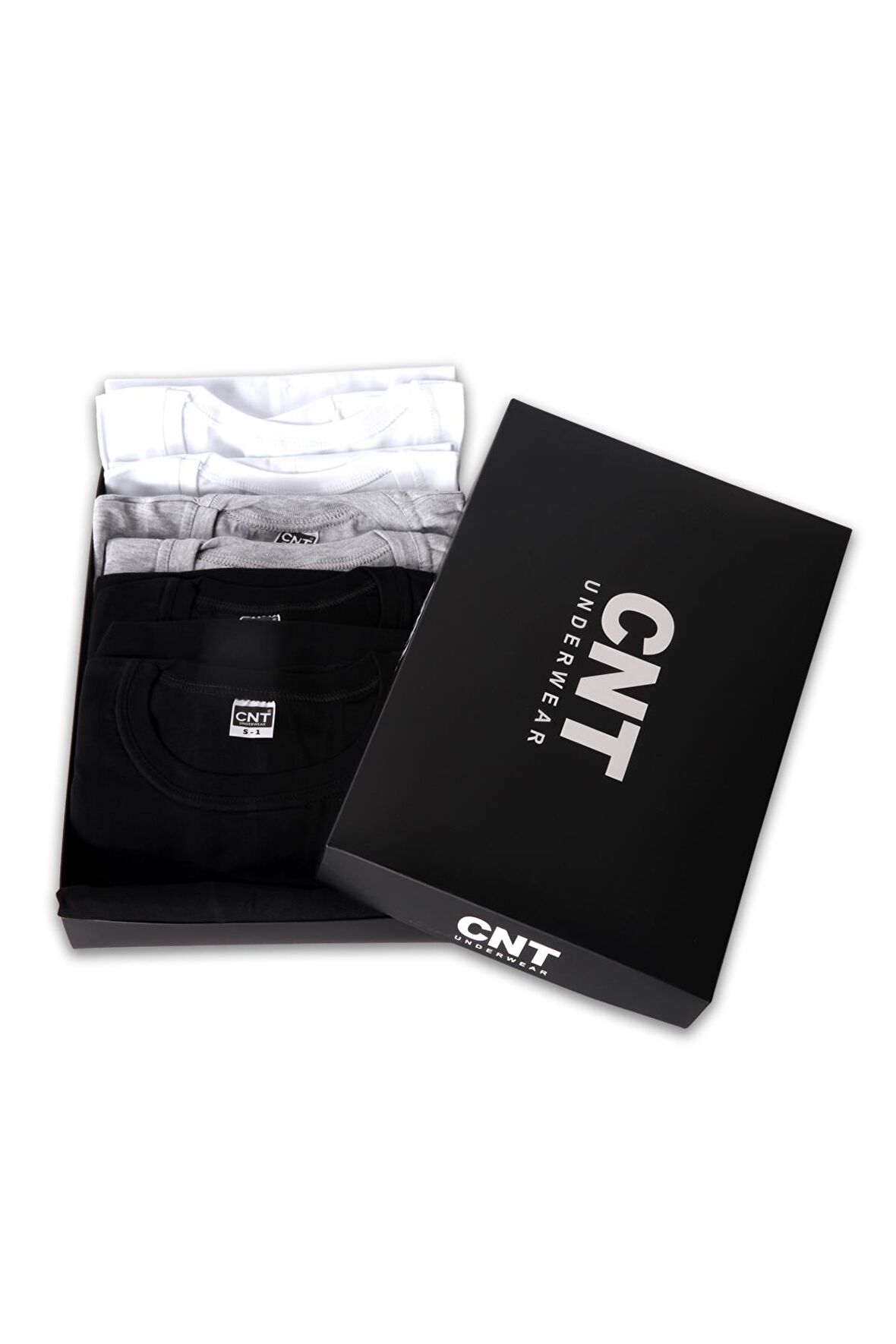 Erkek Fanila T-shirt Pamuklu 6'lı Premium Paket 