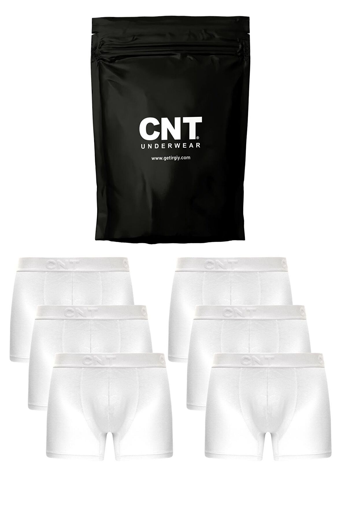 Erkek Boxer Likralı 6'lı Premium Paket 