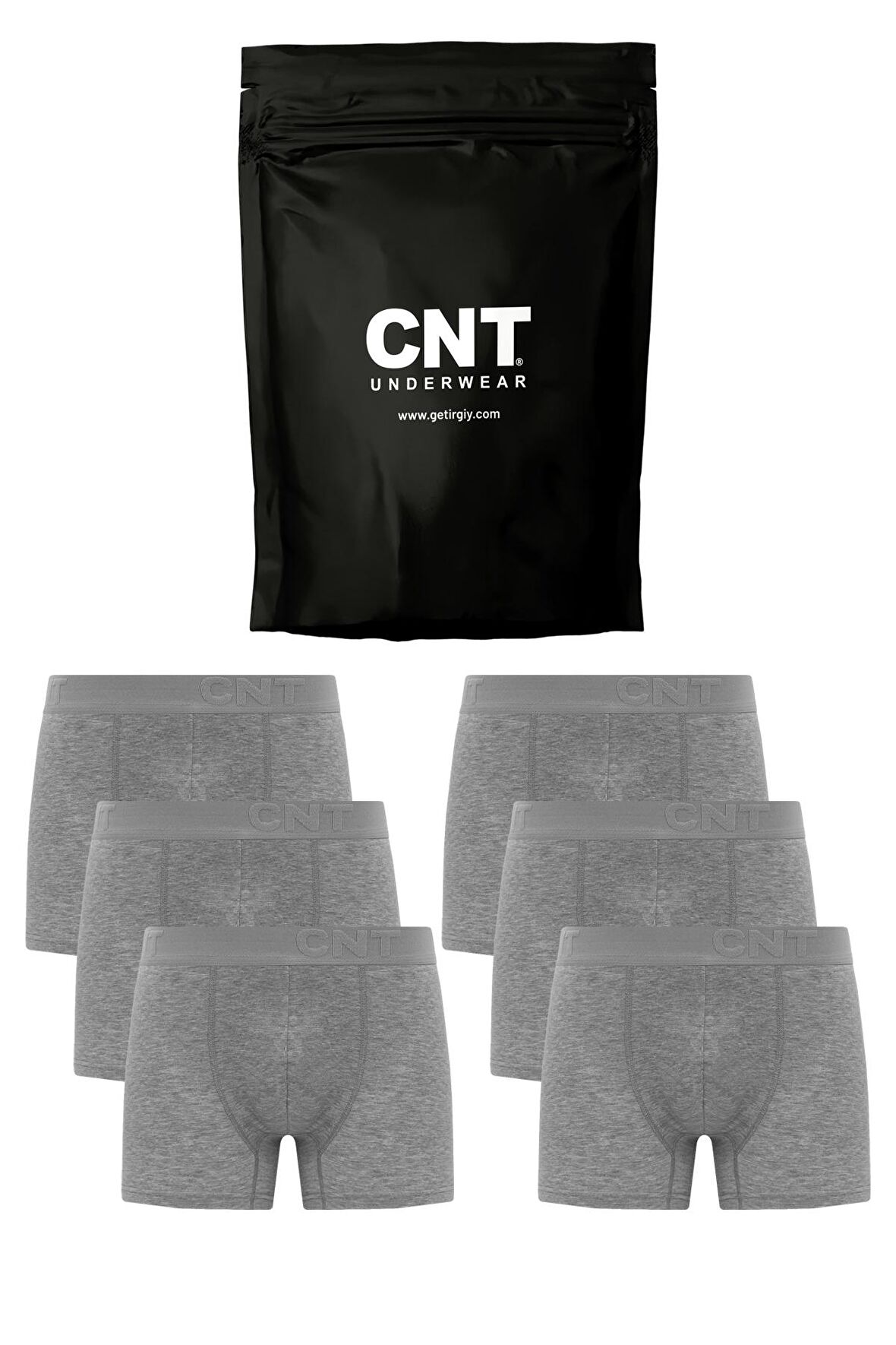 Erkek Boxer Likralı 6'lı Premium Paket 