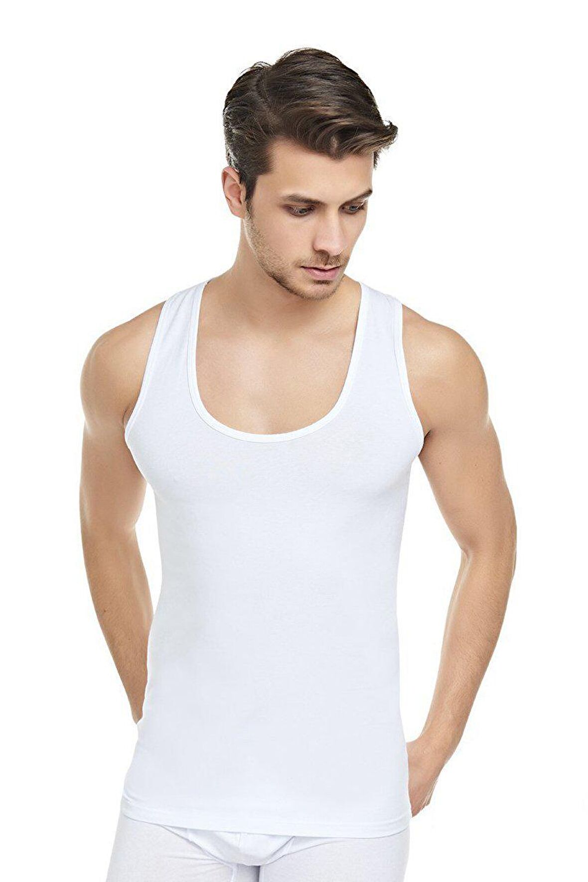 Erkek Likralı Sporcu Atlet