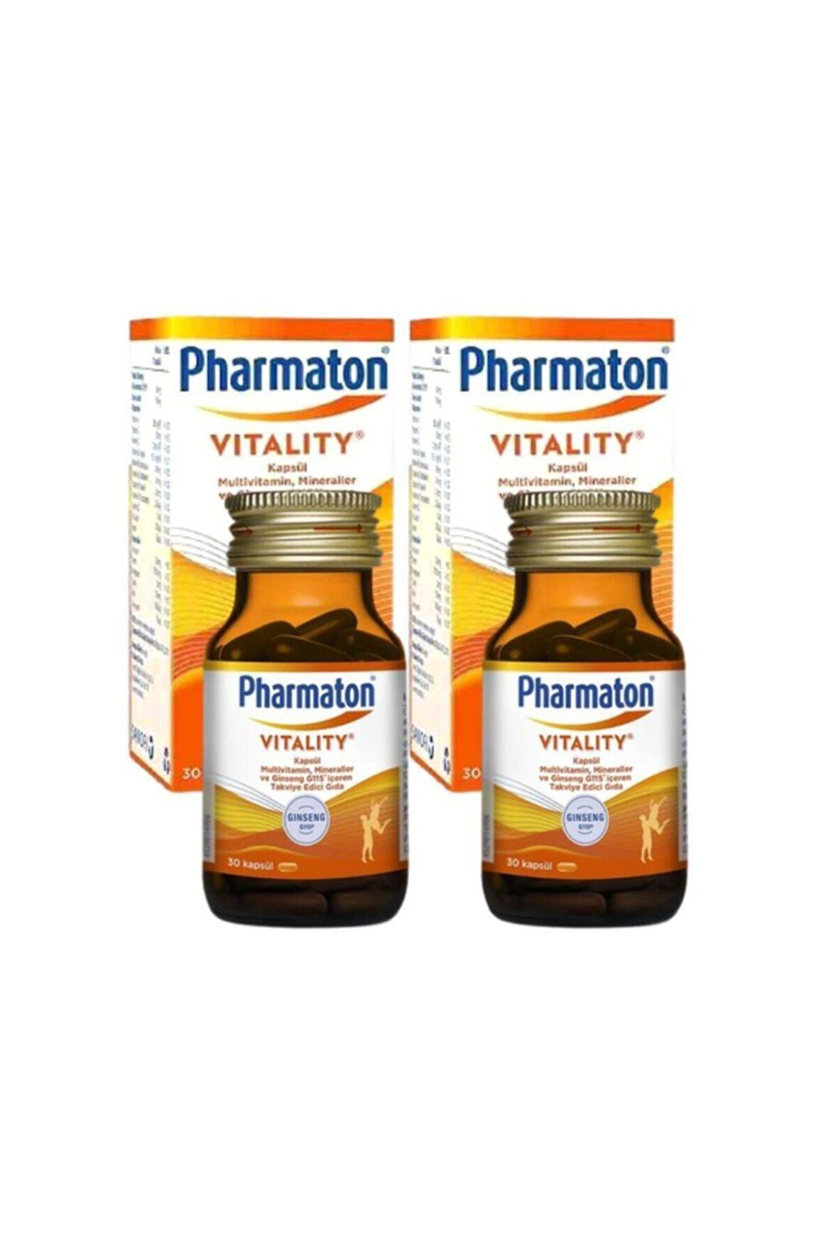 Pharmaton Vitality (30 Kapsül) 2li Avantaj Paket