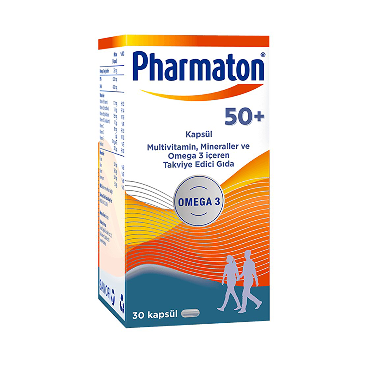 Pharmaton 50 Plus 30 Kapsül