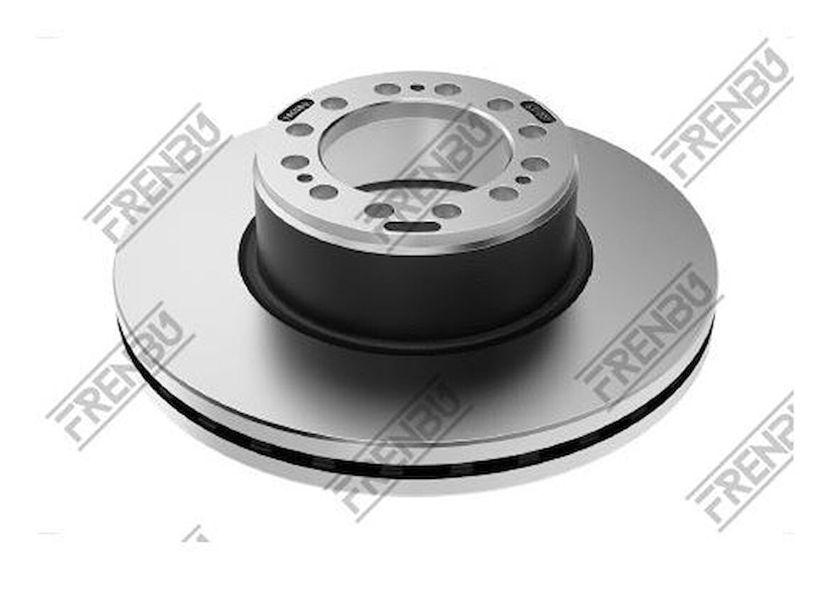 Dorse Truck Dorse Fren Diski Saf Buyuk Gobekli-Sauer-Knorr Bremse 22,5 Jant (yeni Kod) - Frenbu 6310070