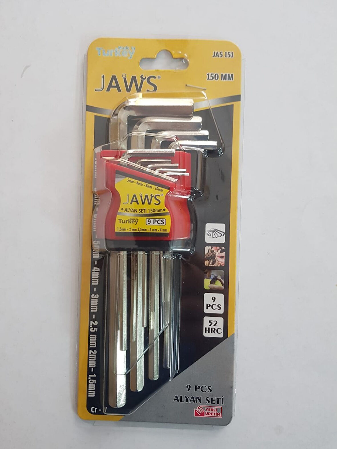 ELTOS JAWS 9 PARÇA UZUN ALYAN SETİ 180 MM