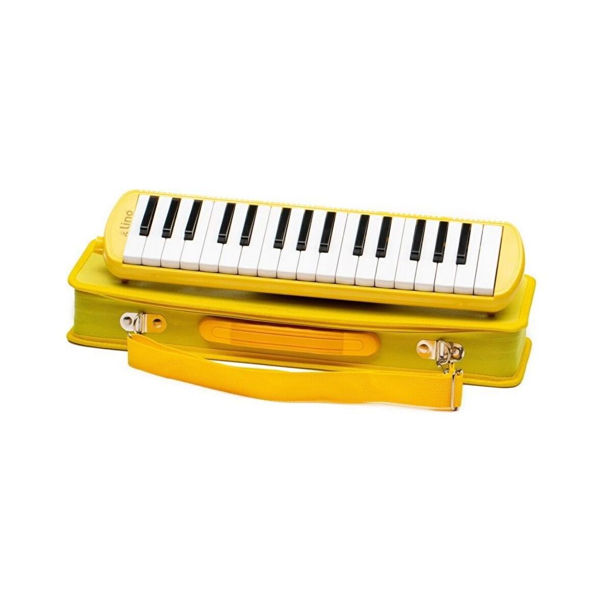 Lino 32 Tuşlu Melodika Çantalı (Ln-32) - Pastel Sarı