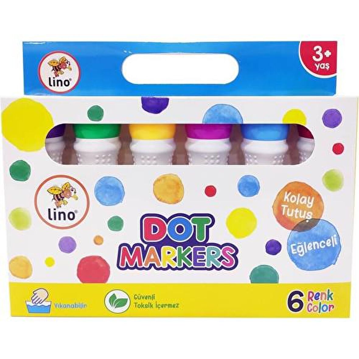 Lino Dot Markers Yıkanabilir 6'lı