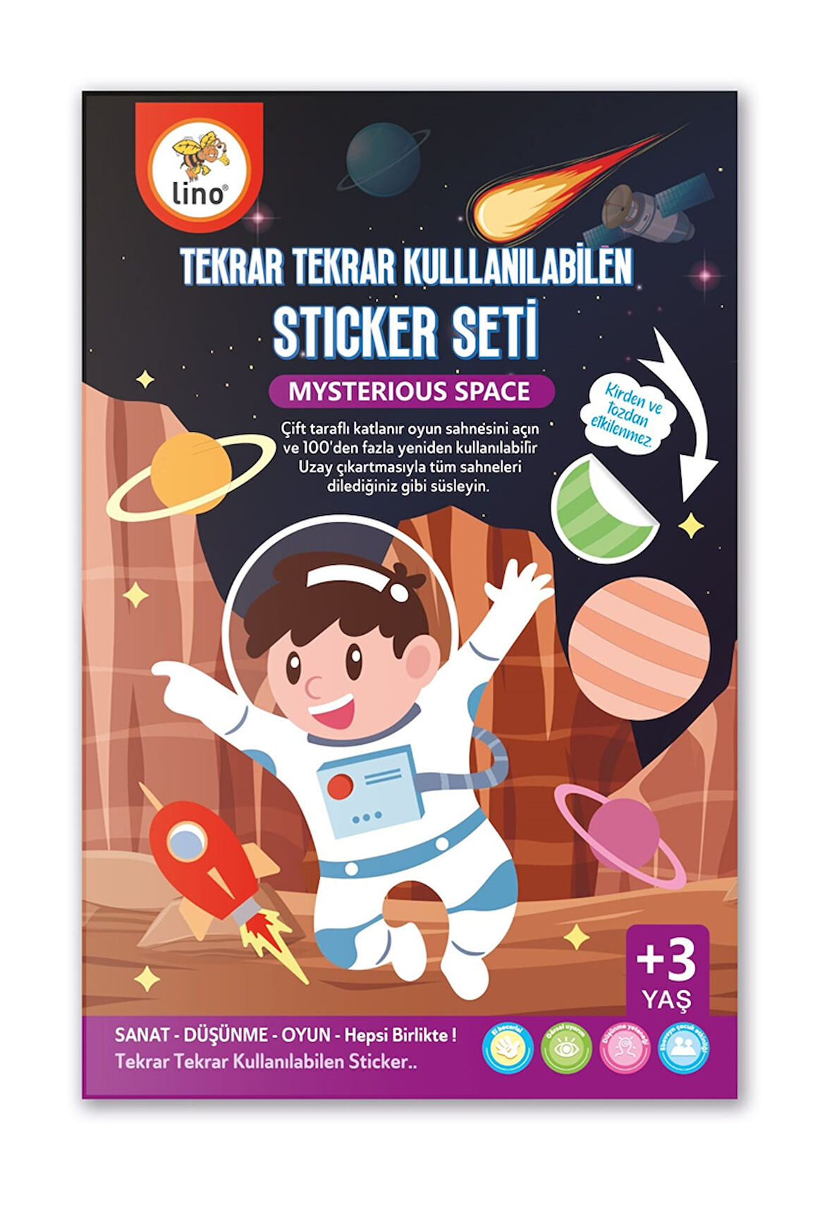 LİNO STICKER SETİ SPACE LS-400 1  
