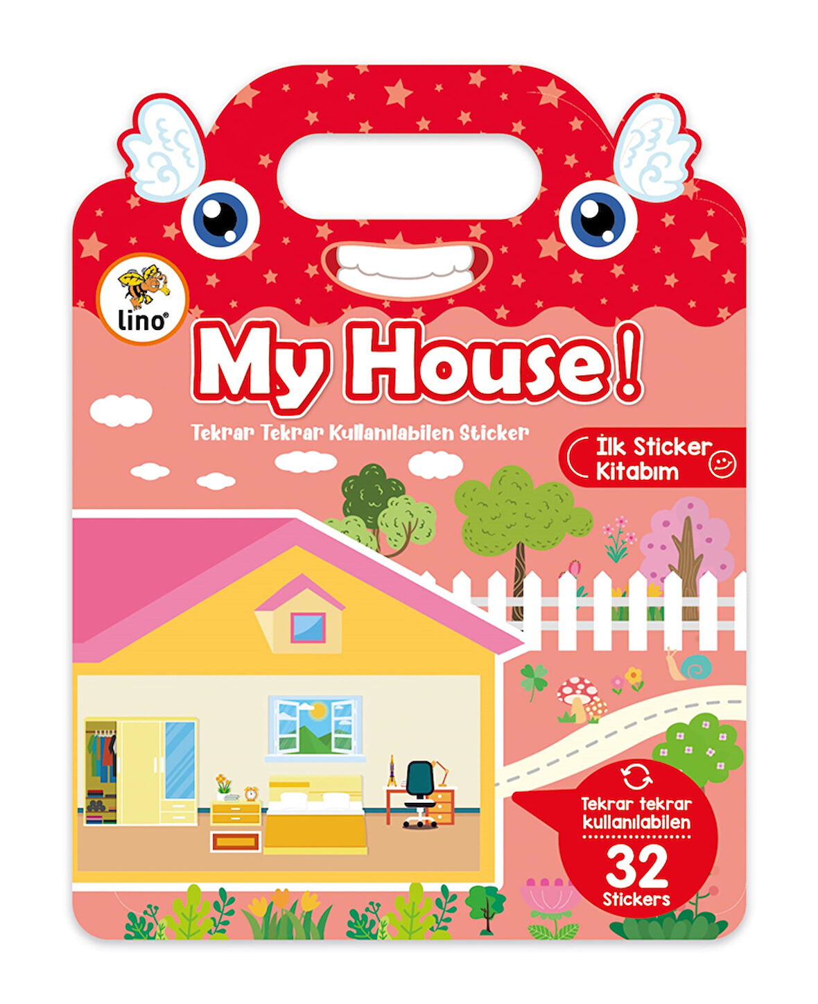 LİNO STICKER İLK STİCKER KİTABIM MY HOUSE LS-503 1  
