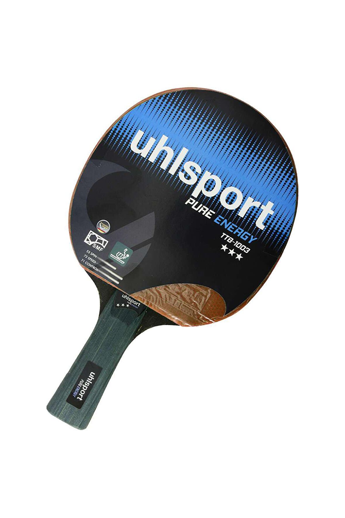 uhlsport 3 Yıldız ITTF Onaylı Masa Tenisi Raketi Kırmızı