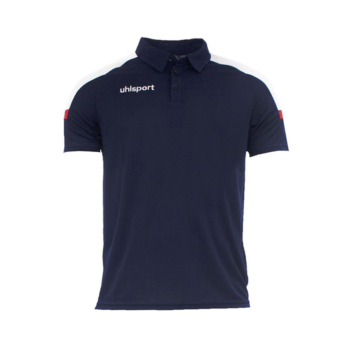 Uhlsport Energy Lacivert - Beyaz Spor - Tenis Polo T-Shirt 1101801 