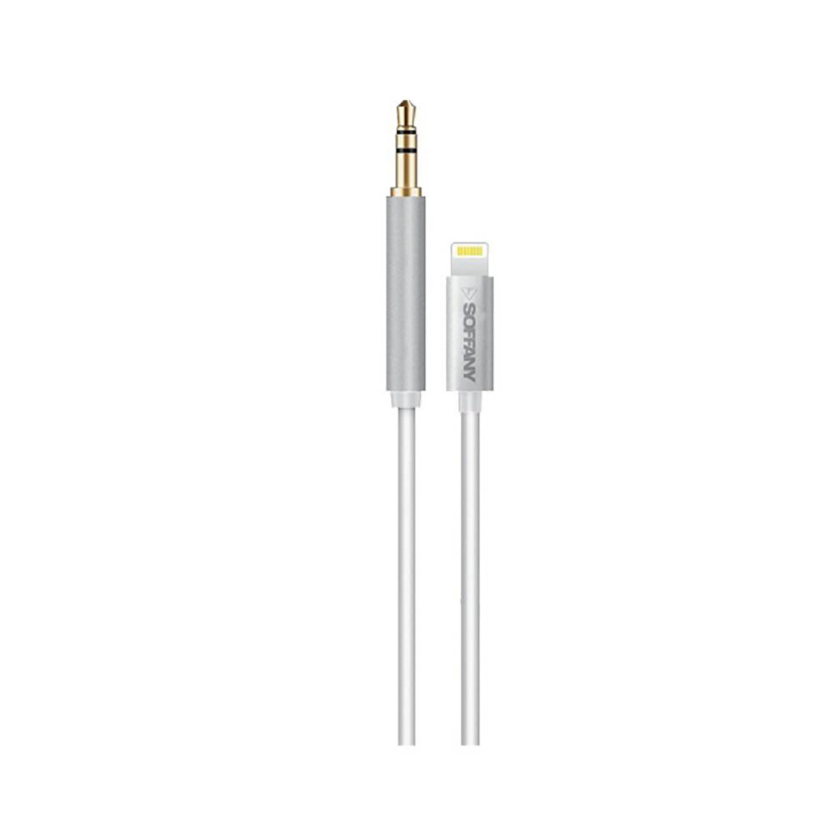 AUX  Lightning Dönüştürücü Adaptör Beyaz