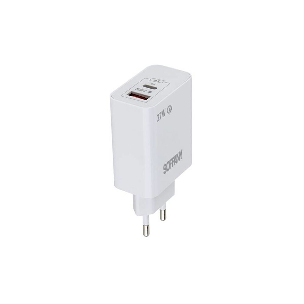 USB-A + USB-C Turbo Şarj Başlığı