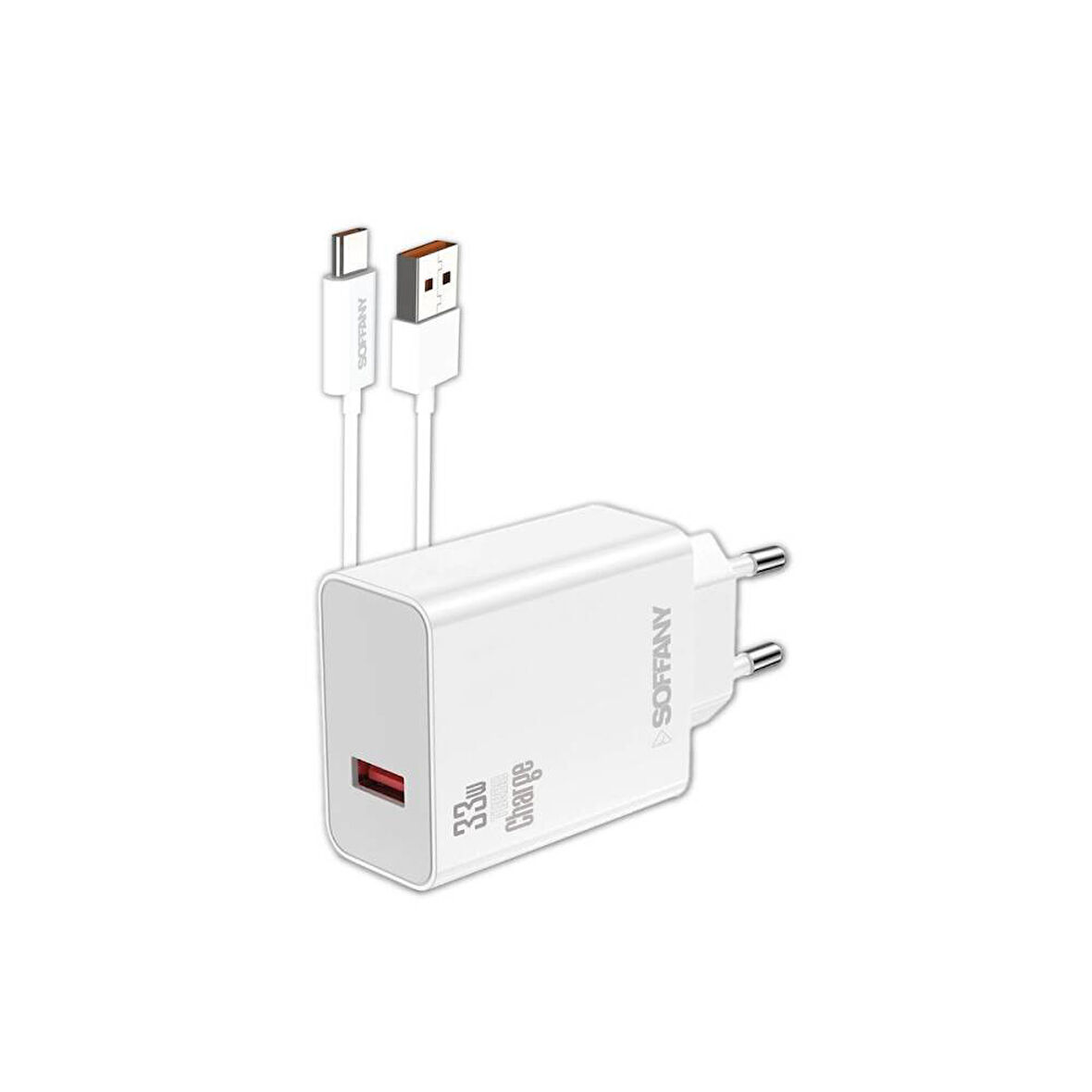 33W TURBO USB-C Şarj & Data Kablosu