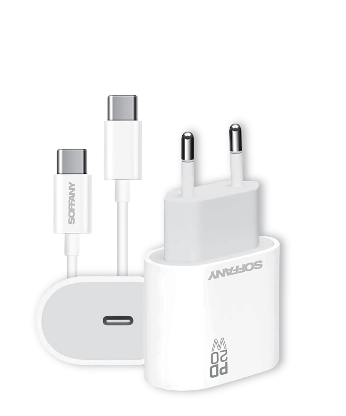 20W ECO-PD Hızlı Şarj USB-C to Type-C