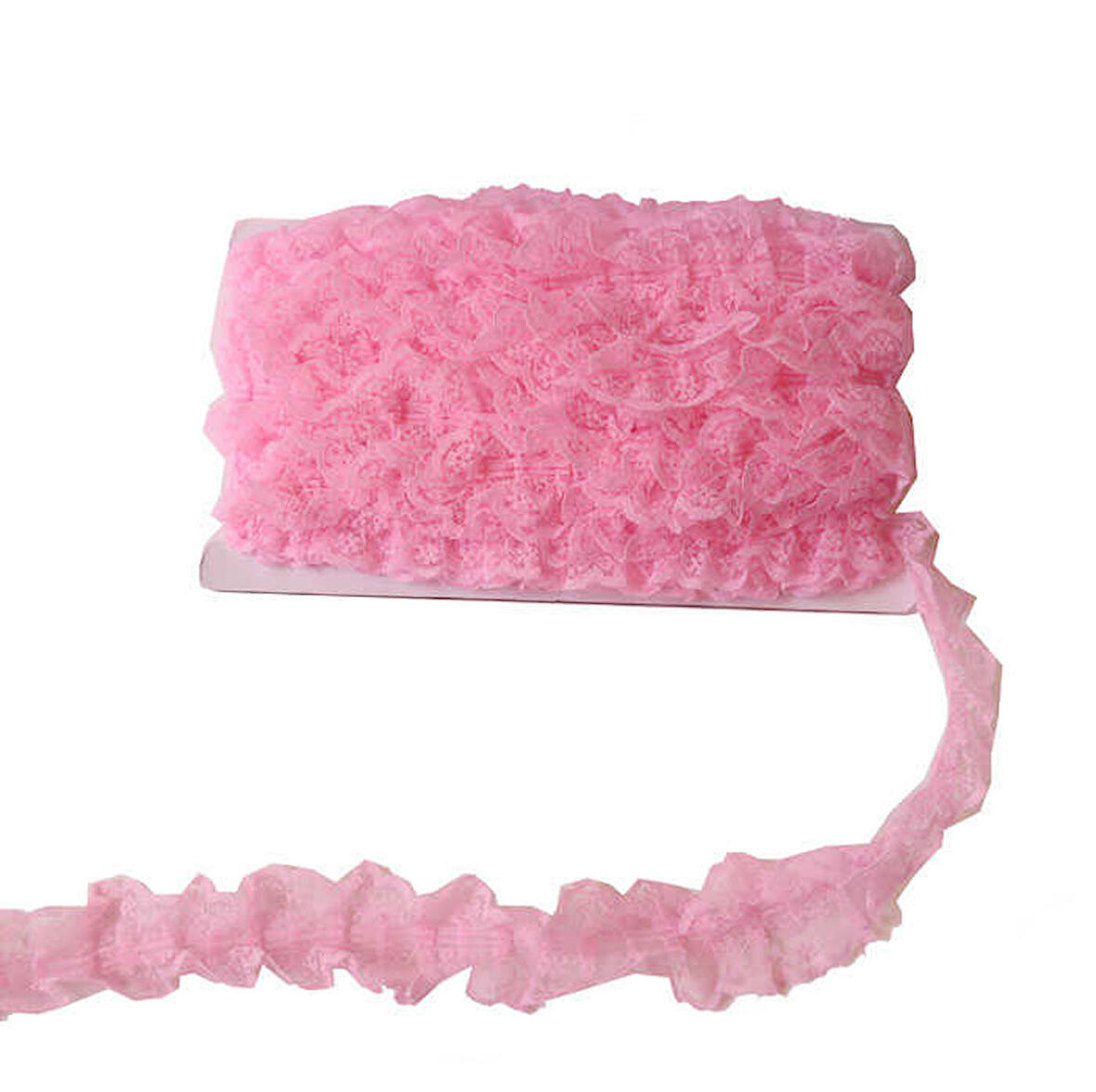 Kurdela Dantelli Pembe 4.2 Cm - 20 Yard ( 18.25 Metre )
