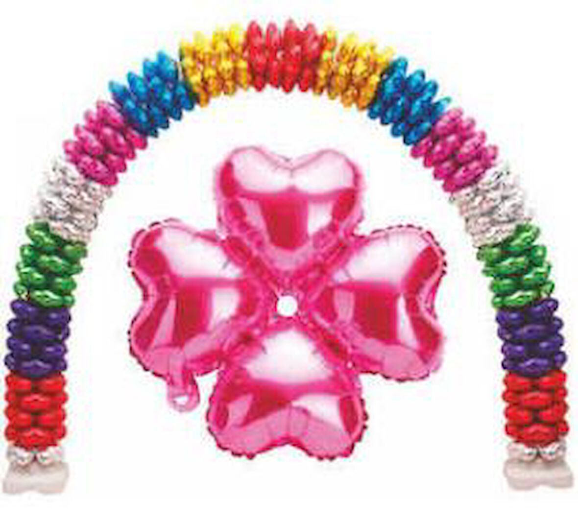FOLYO BALON KALP ÇİÇEK PEMBE 13INC 1 ADET