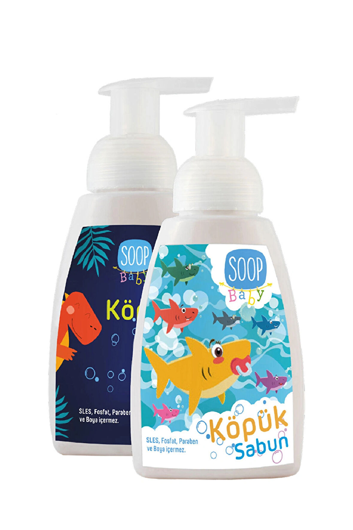 SOOP Baby Bebek Sabun Pudra Kokulu 2 x 300 ML | Vegan Hipoalerjenik