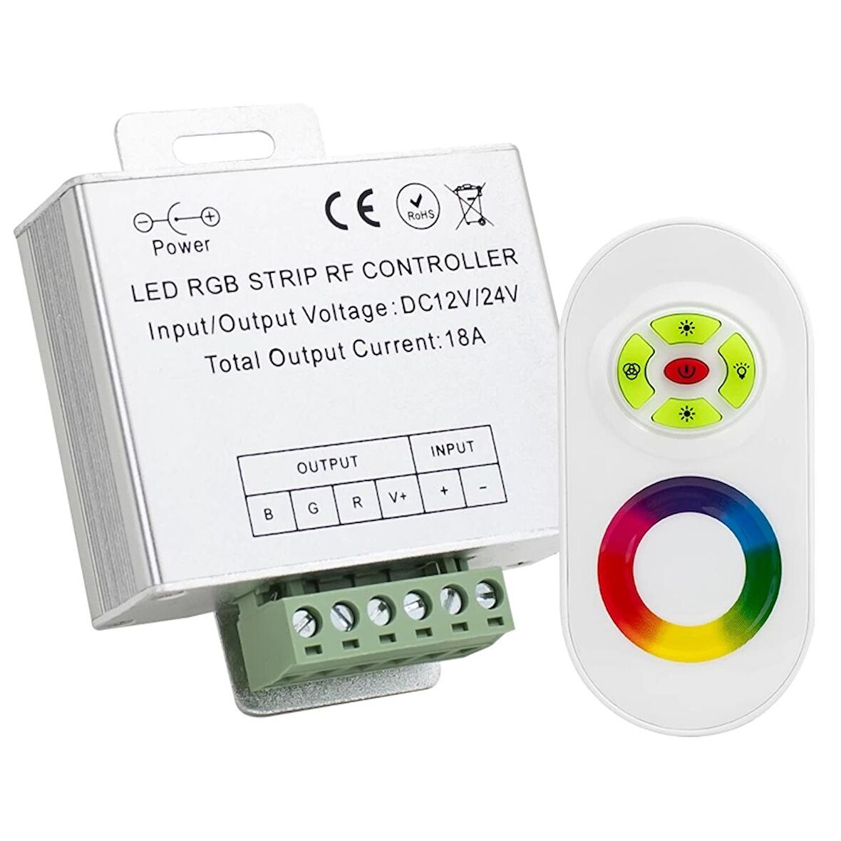 Powermaster Pm-10995 Dokunmatik Uk'lı 18 Amper Led Rgb Kontrol Devresi 333067