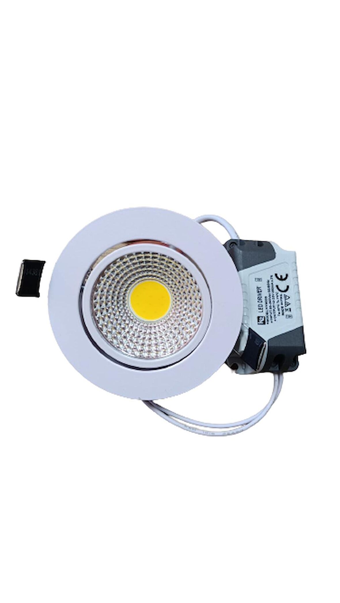 5W COB LED SPOT BEYAZ KASA GÜNIŞIĞI