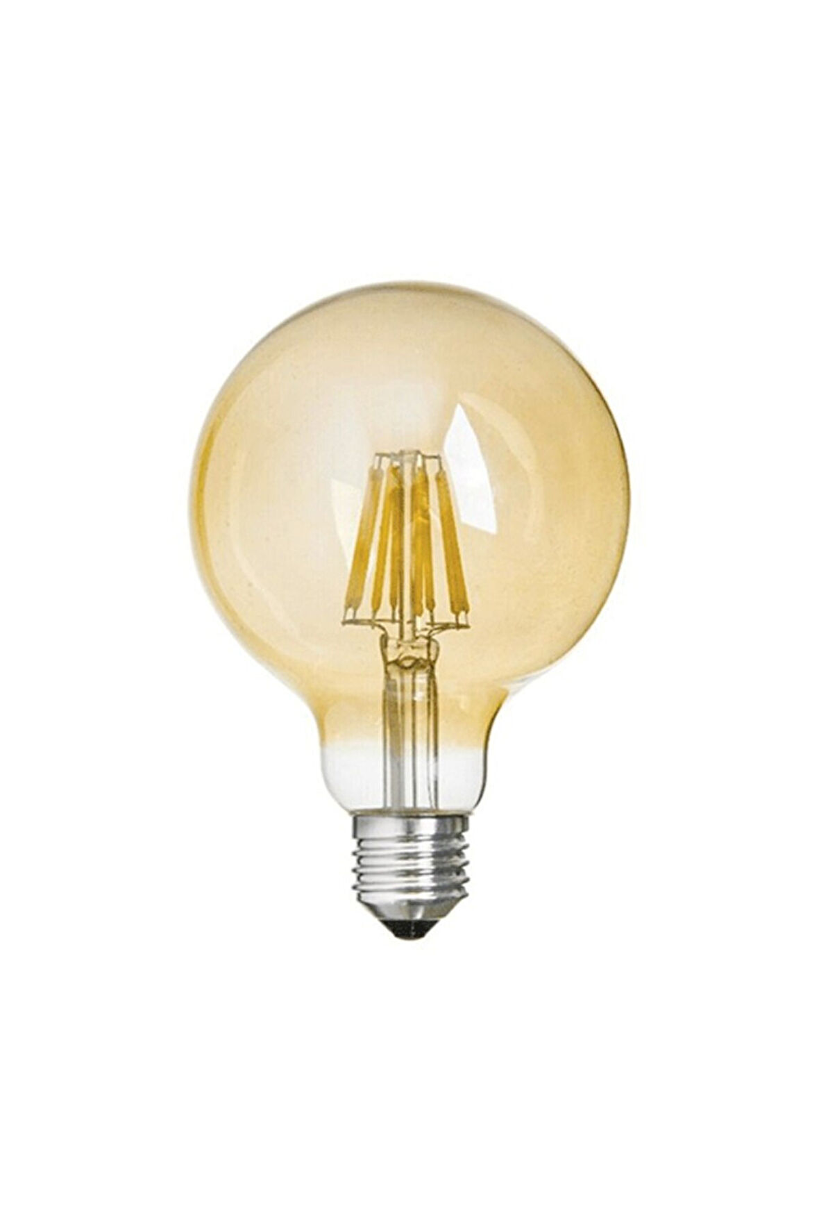 KES607 LED Rustik Ampul 8W (800 Lümen) GÜN IŞIĞI - SARI