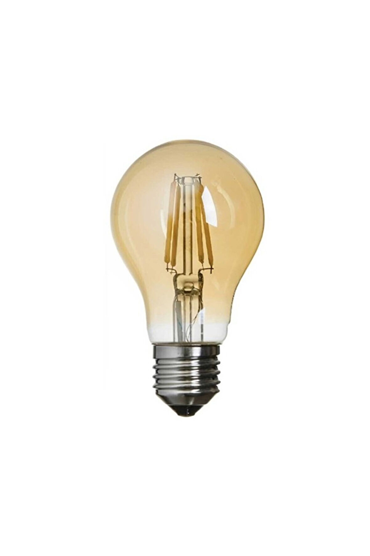 KES604 LED RUSTİK AMPULLER 8W 800 Lümen Güçlü 8W - SARI