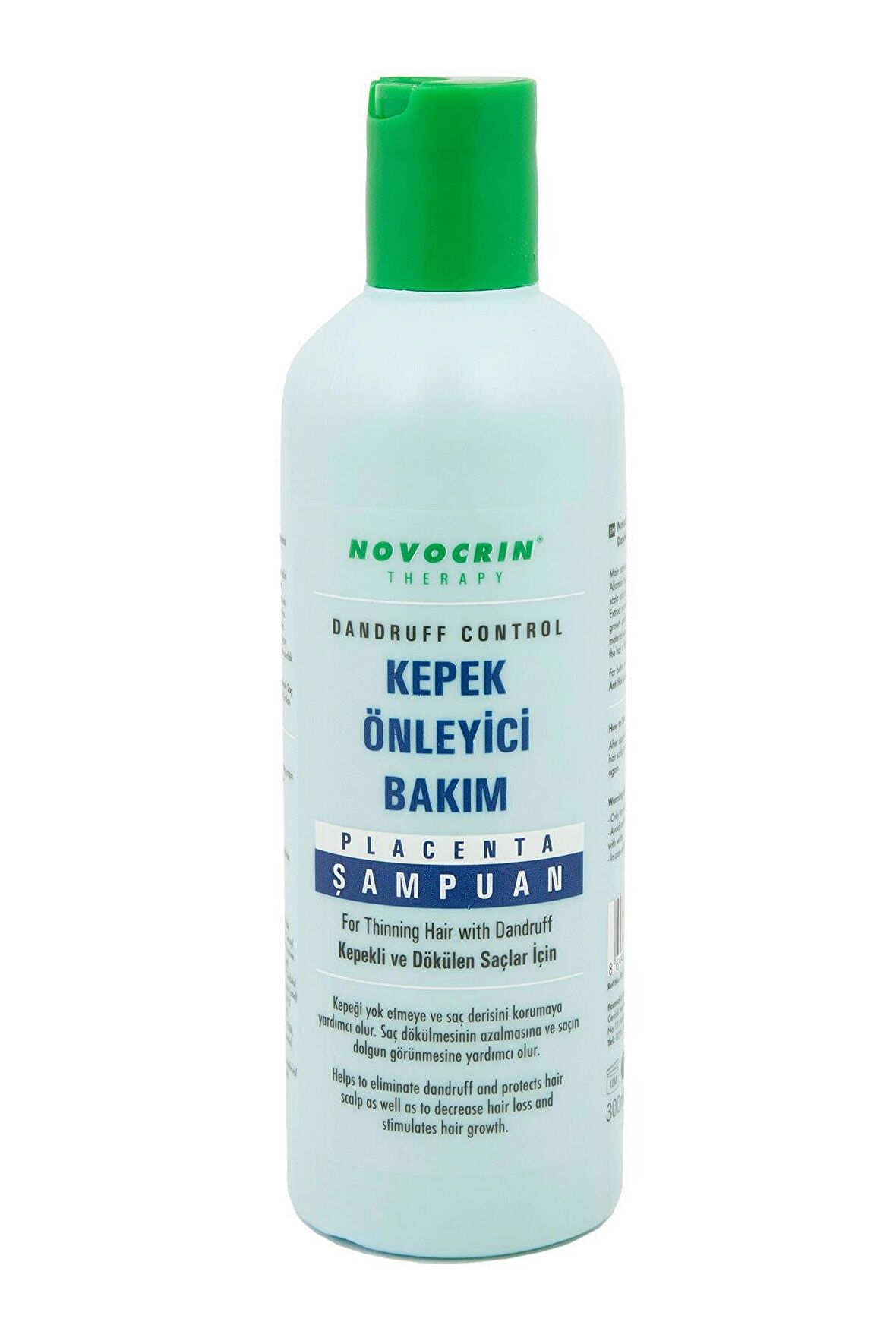 Novocrin Placenta Kepek Önleyici Bakım Şampuanı 300 ml
