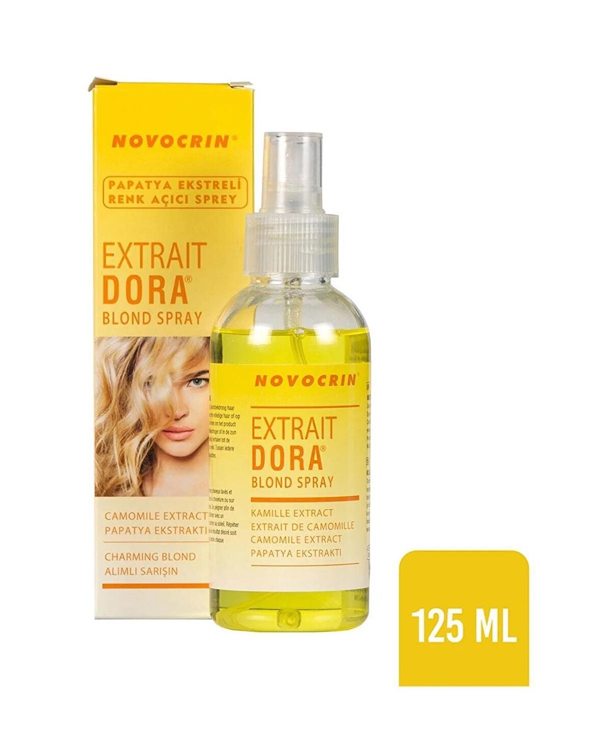 Novocrin Extrait Dora Saç Renk Açıcı 125 ml