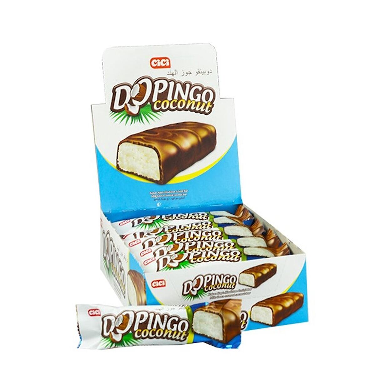 Cici Dopingo Coconut 24 Gr. 24 Adet (1 Kutu)