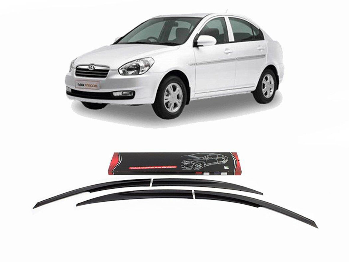 HYUNDAI ACCENT ERA 2005-2010 4LU SUNPLEX CAM RÜZGARLIĞI