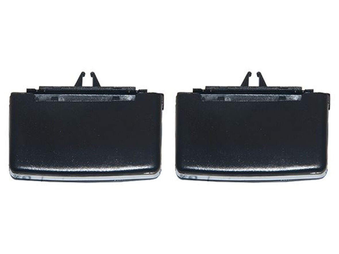Mercedes Klima/kalorıfer İzgara Kulpu On Siyah W204 Set 2ad - Wenderparts Ma2048306754p2