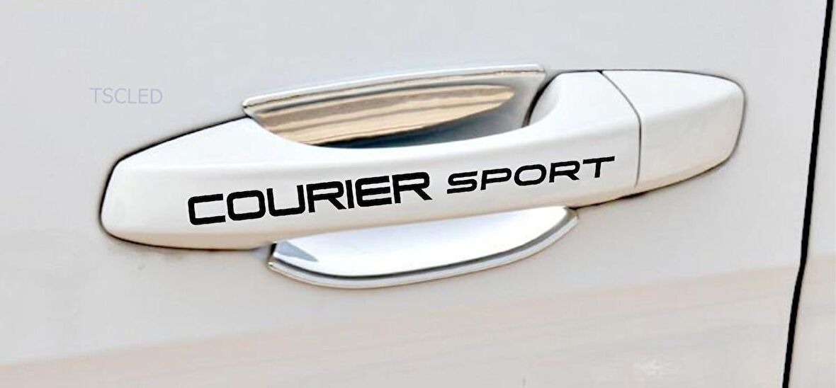 Courier Sport Kapı Kolu ve Jant sticker seti 8 adet