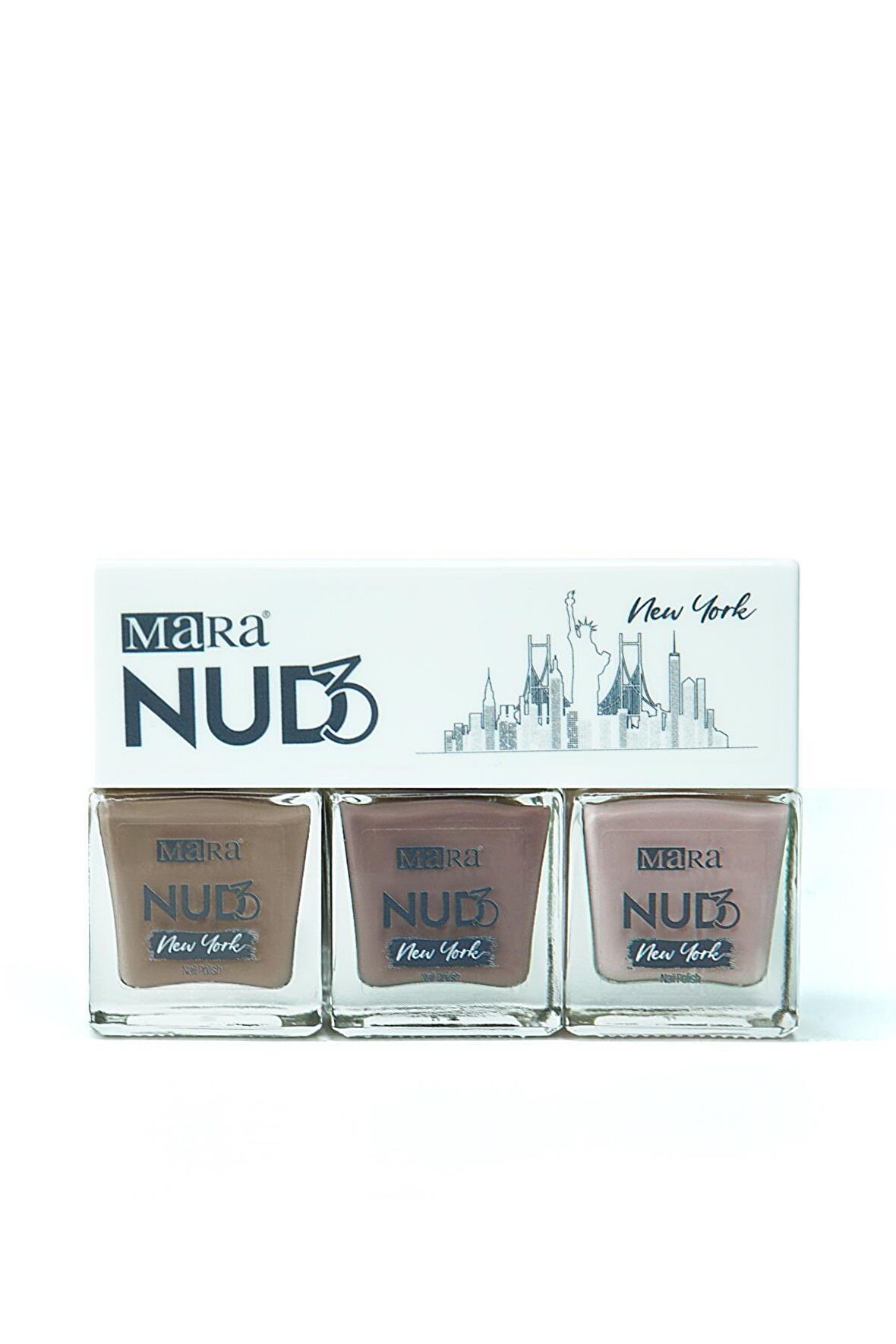 Mara Nude Oje Serisi 3'lü New York