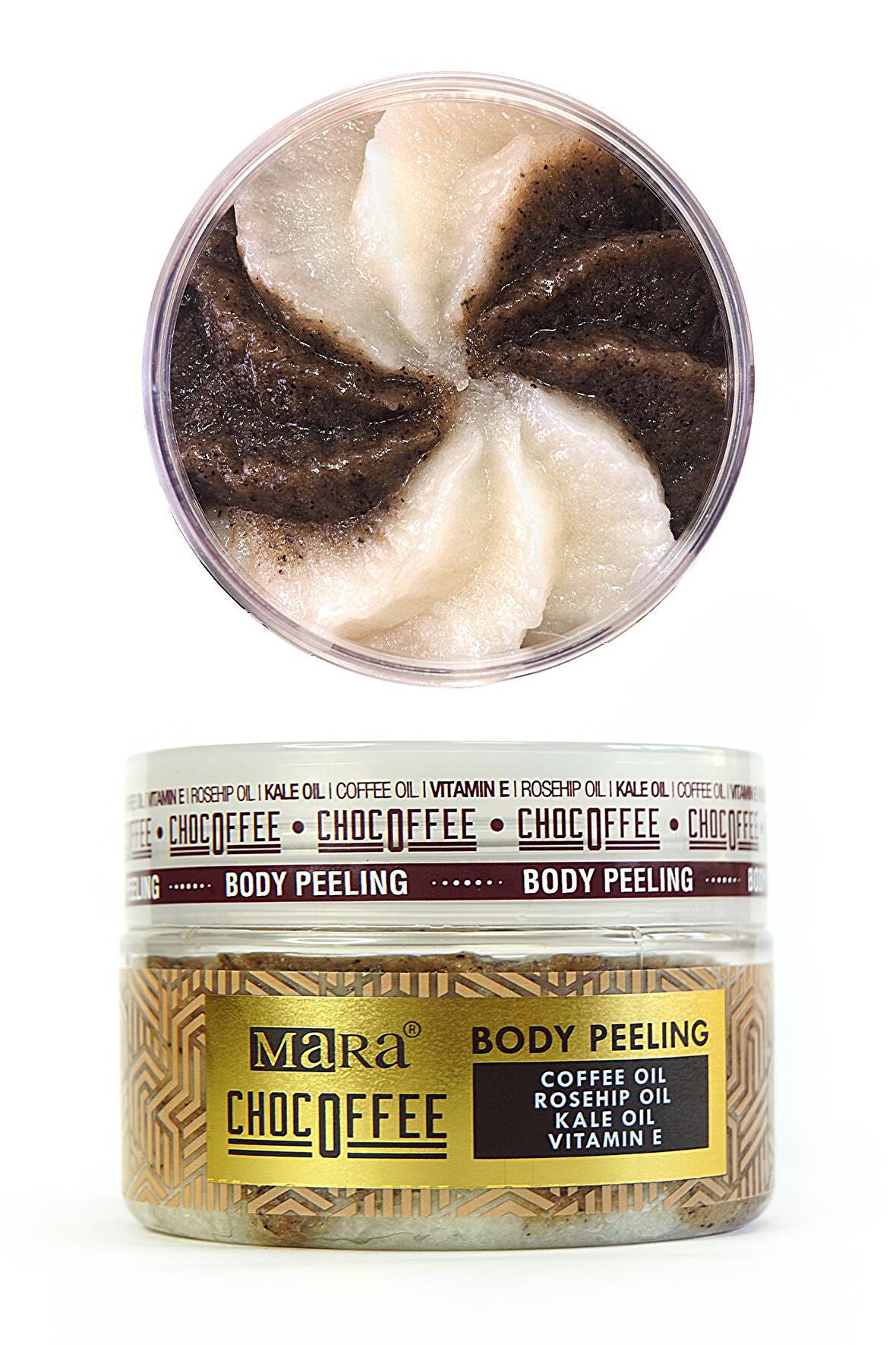 Mara Chocoffee Değerli Yağlar İçeren Çikolata Kahve Vücut Peeling 300gr