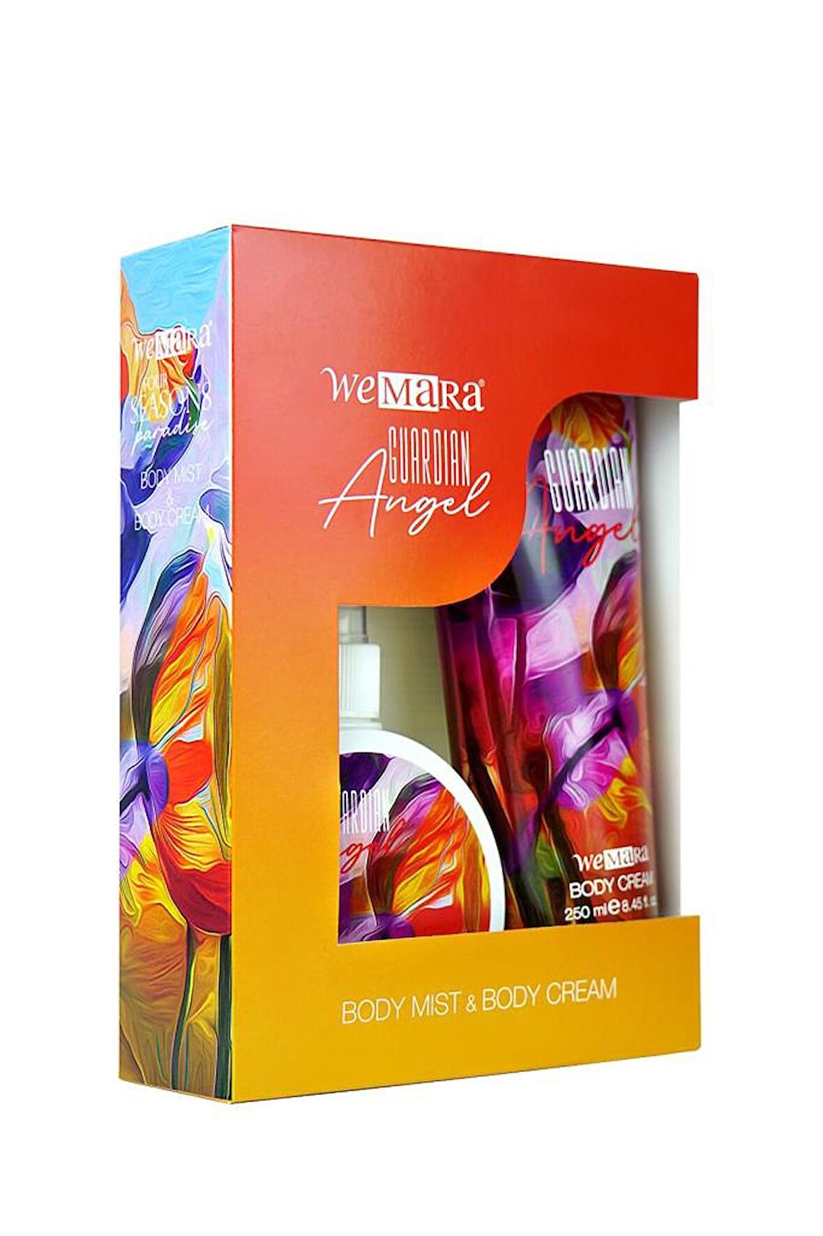 Wemara Four Seasons Paradise Set ( Body Mist+Body Cream)