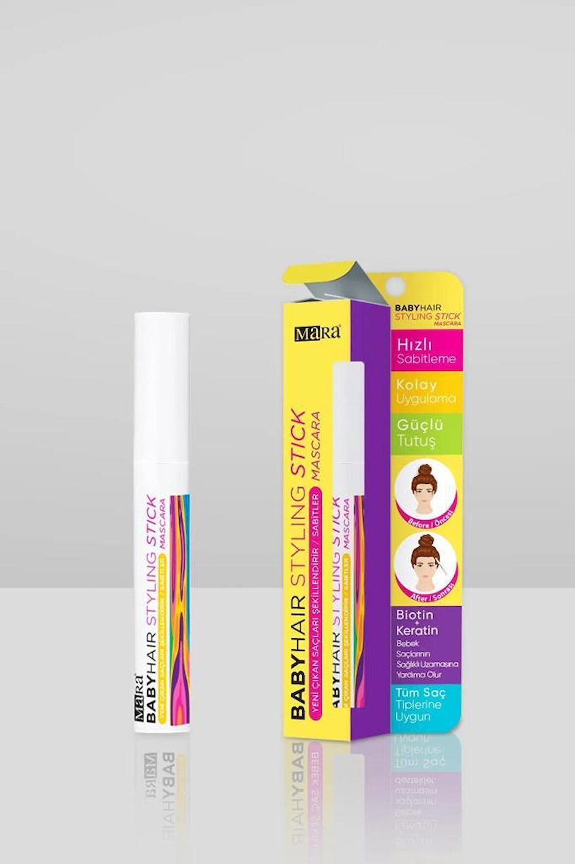 Mara Yeni Çıkan Saç Şekillendirici Stick Mascara 7 ml