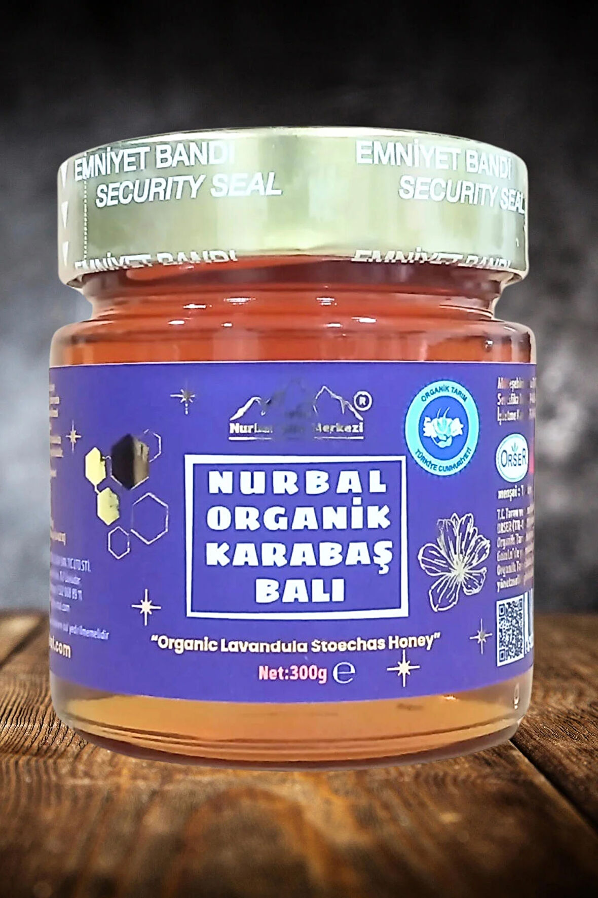 Organik Karabaş Balı 300 Gr