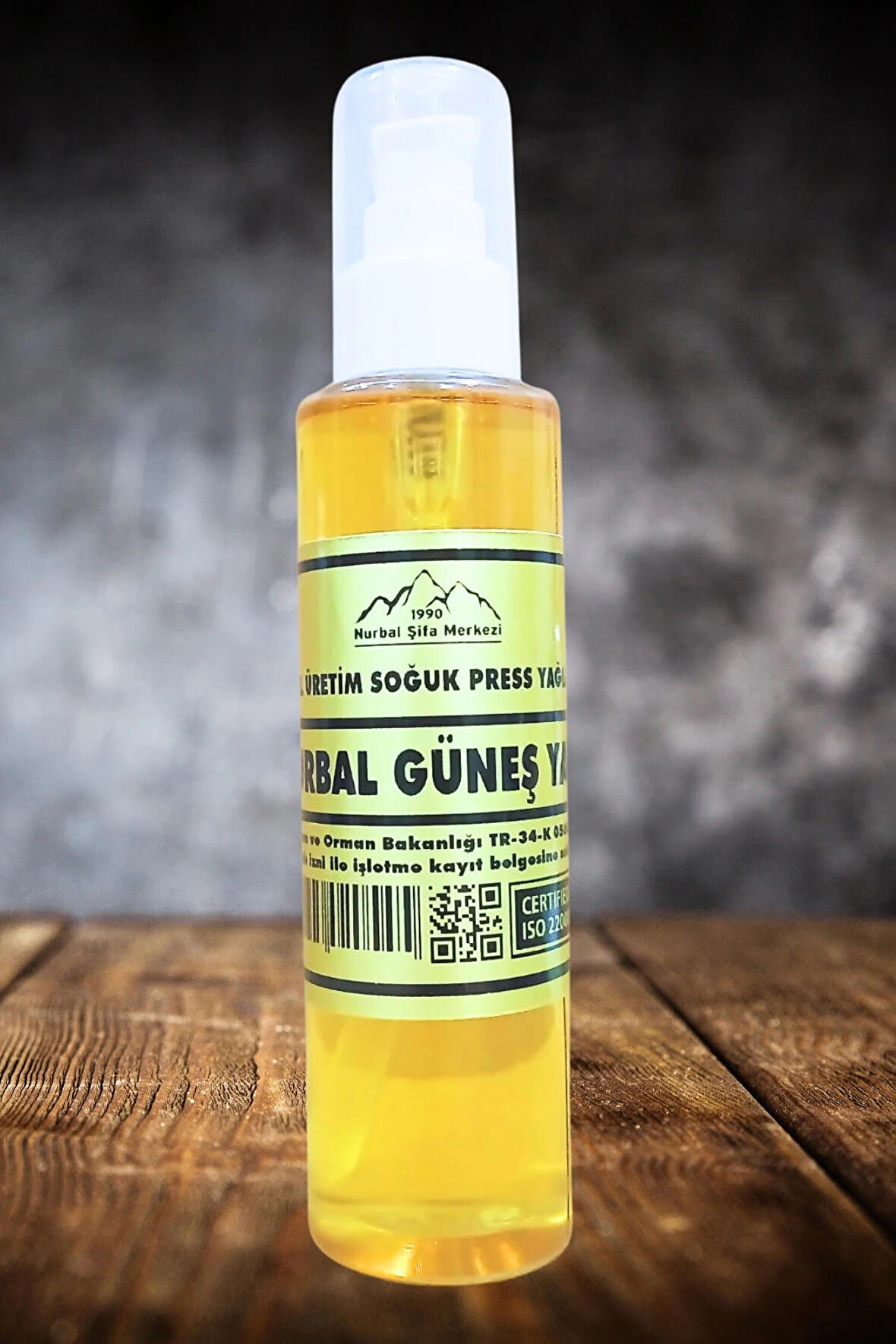 Güneş Yağı soğuk press- 125 ml (25 Faktör)