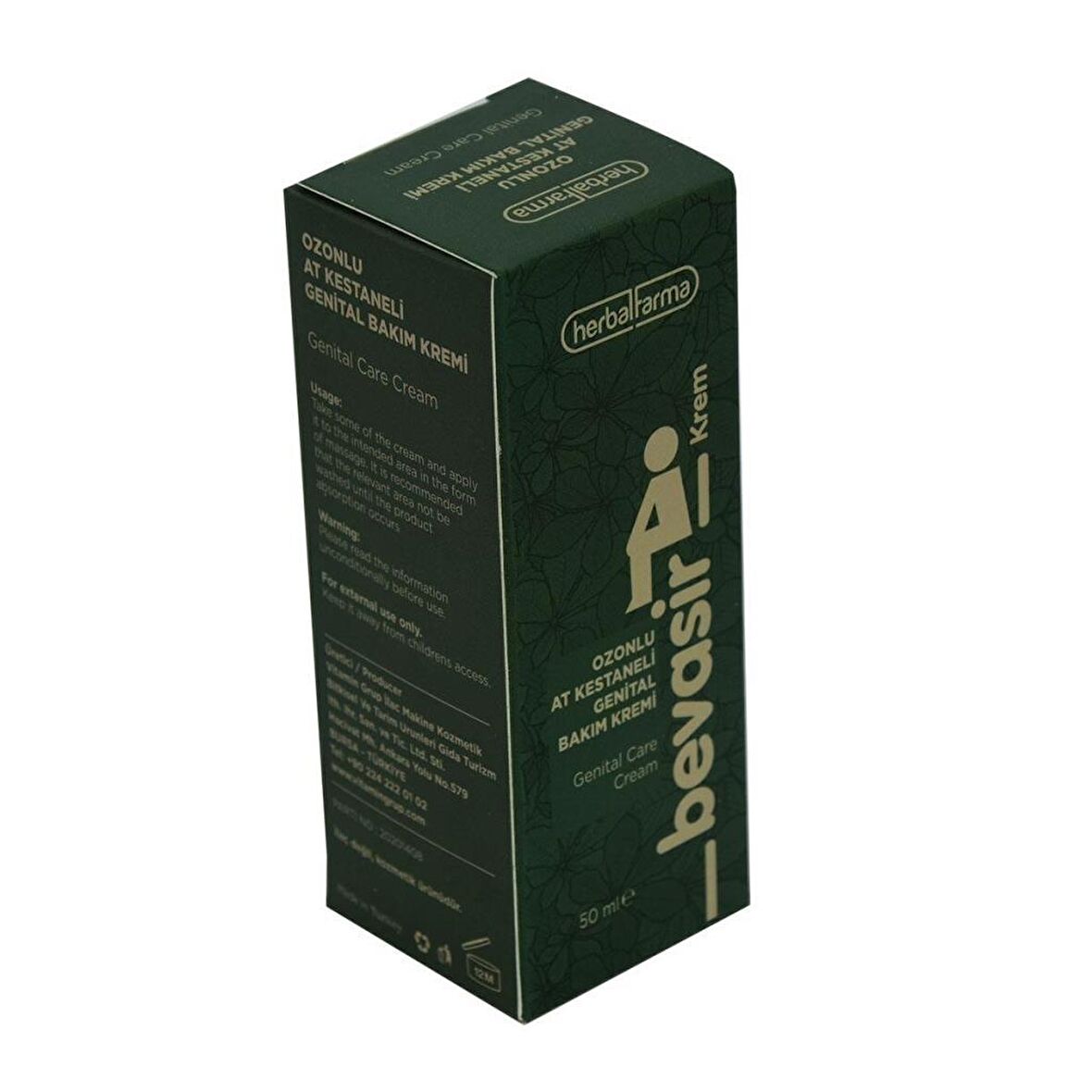 Herbalfarma Bevasir Ozonlu At Kestaneli Genital Bakım Kremi 50ML