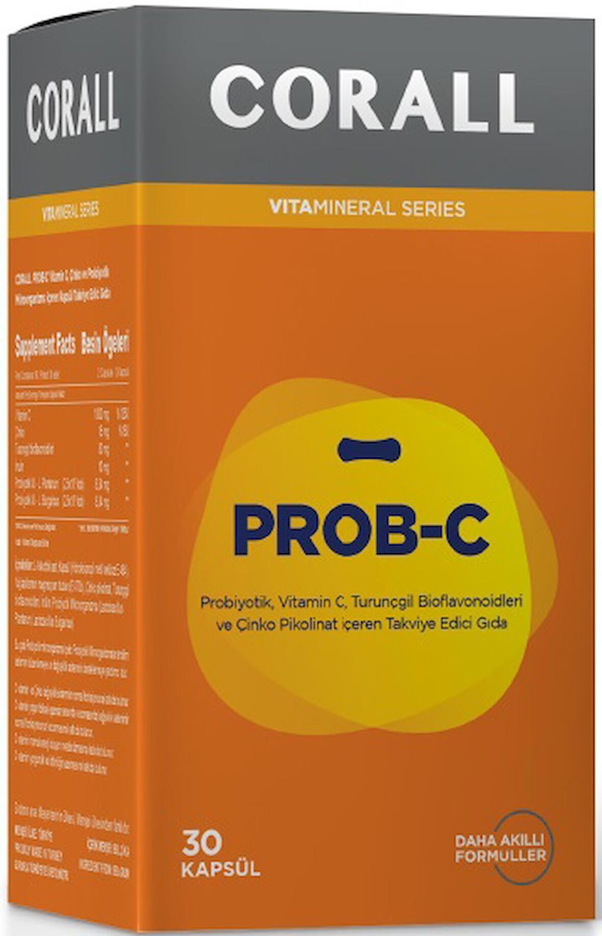 Prob-c 30 Kapsül - Probiyotikli Vitamin C