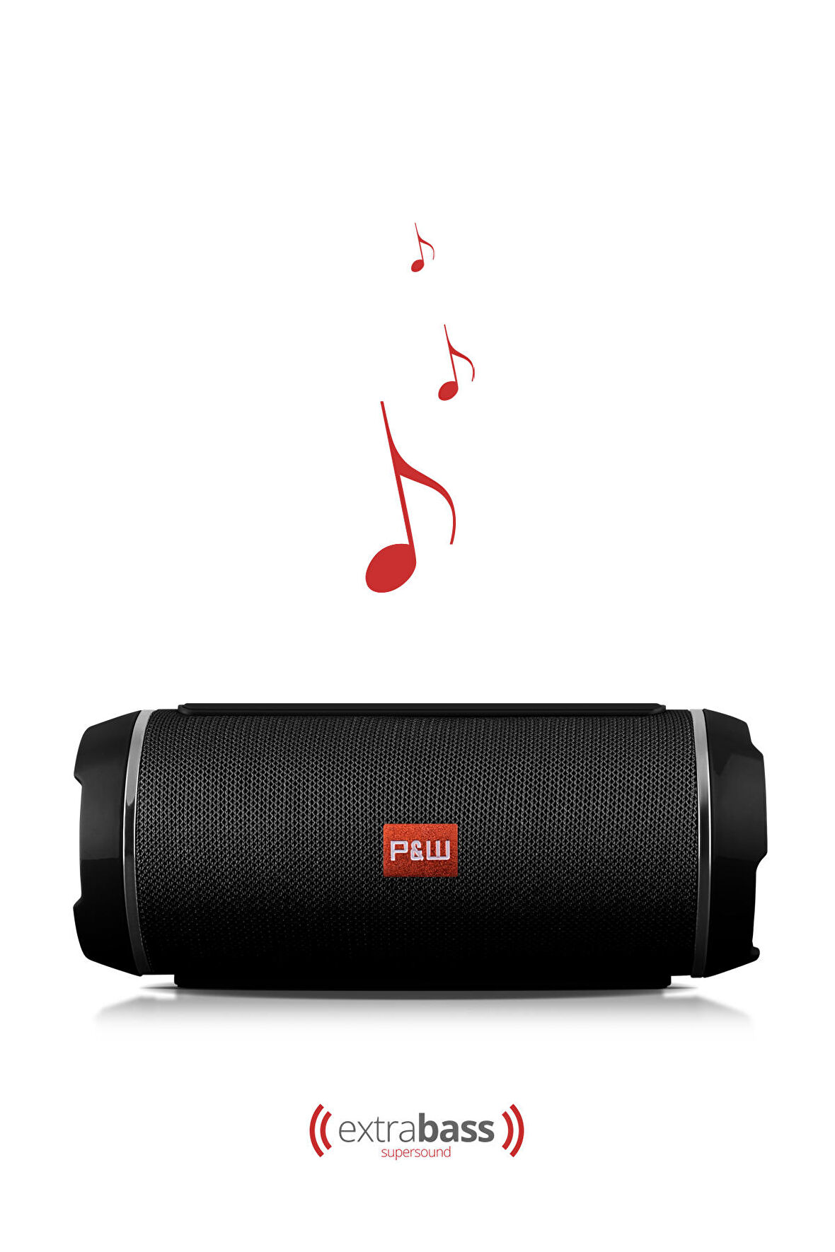 WRX05 90 dB SD Kart Aux Usb Girişli Siyah Kablosuz Bluetooth Speaker Hoparlör Ses Bombası FM Radyo